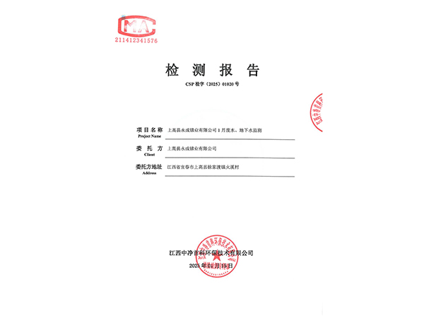 202501020上高县永成锑业有限公司